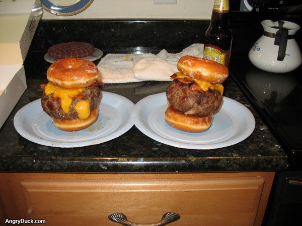 Donut Burgers