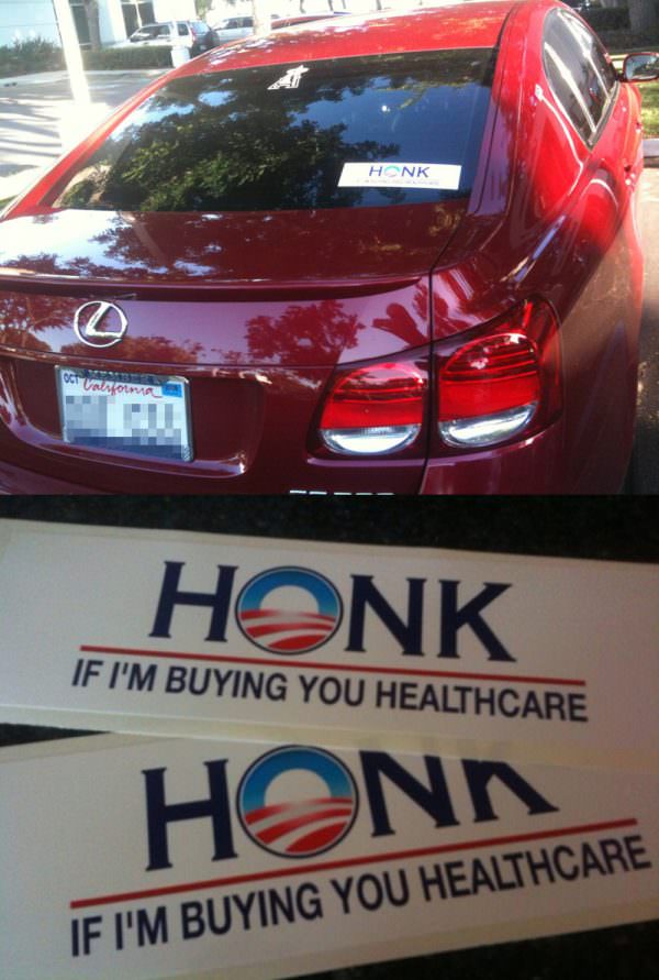 Honk if im Buying You Healthcare