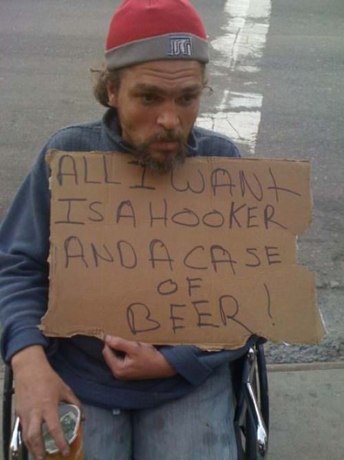 Hooker and a Case of Beer