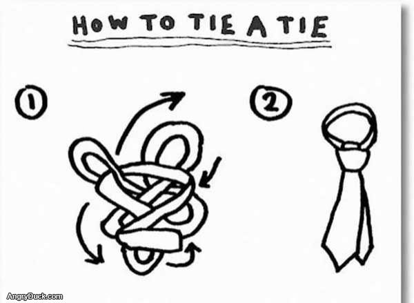 How to Tie a Tie