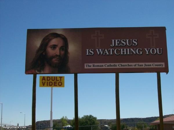 Jesus is Watching