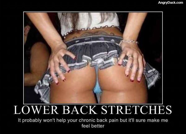 Lower Back Stretches