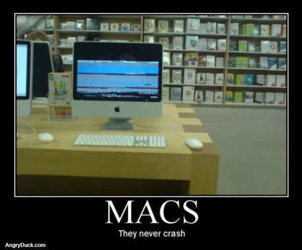 Macs Never Crash