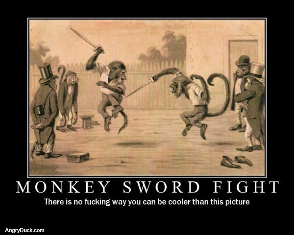 Monkey Sword Fight