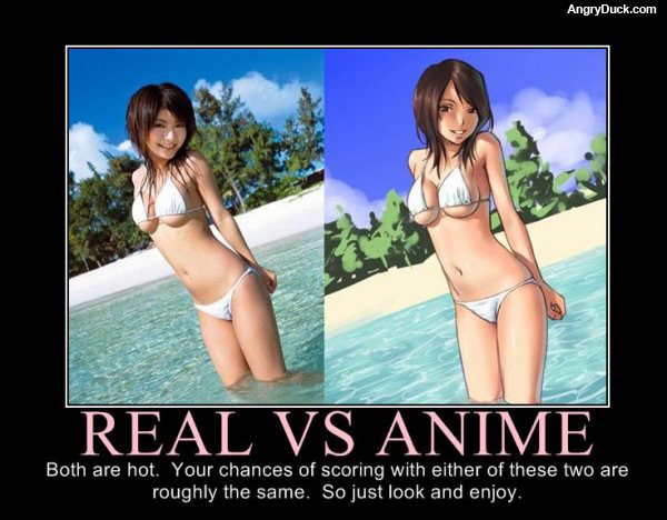 Real and Anime