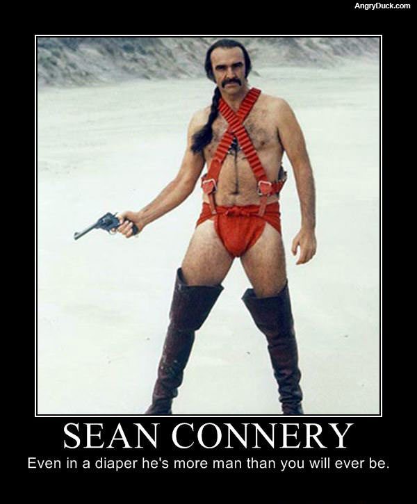 Sean Connery is a Man