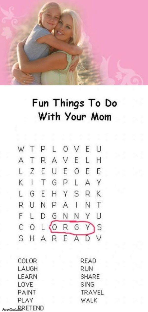 With Your Mom