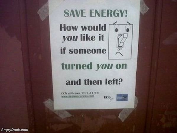 Save Energy