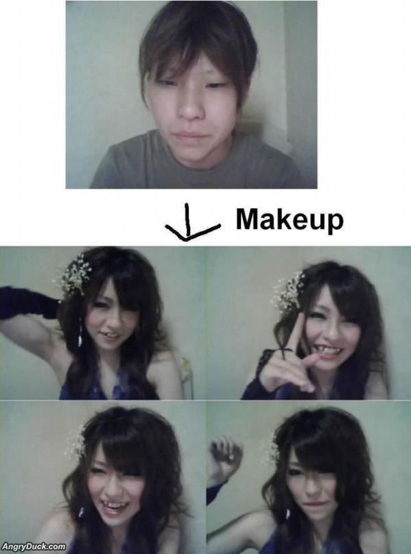 With Makeup