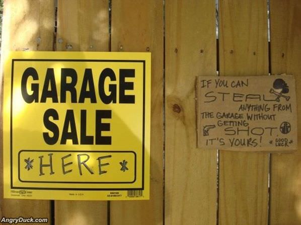 Garage Sale