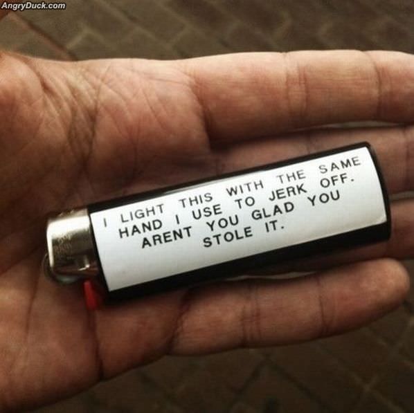 Stolen Lighter