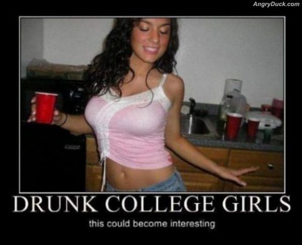 Drunk College Girls