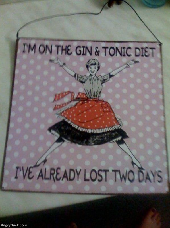 Gin And Tonic Diet