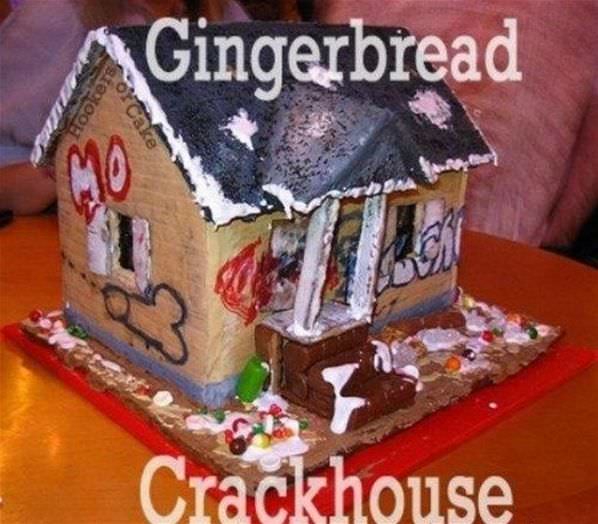 Gingerbread Crackhouse