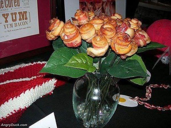 Bacon Roses