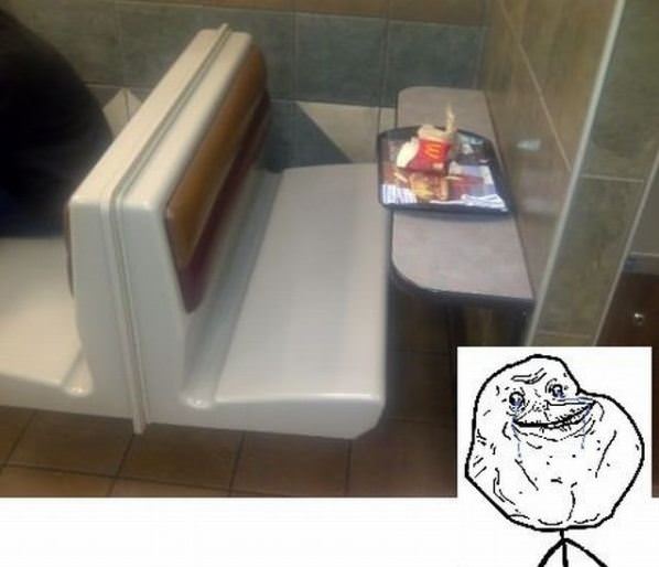 The Forever Alone Chair