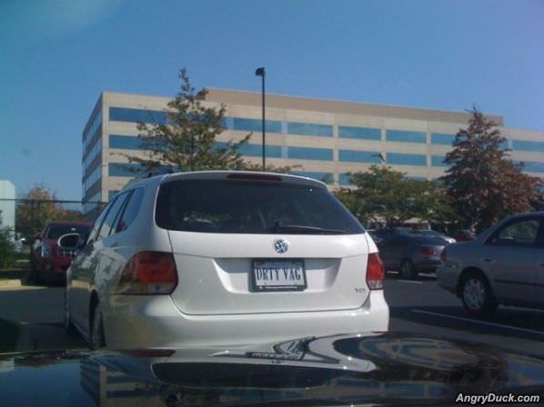 Honest Vanity Plate