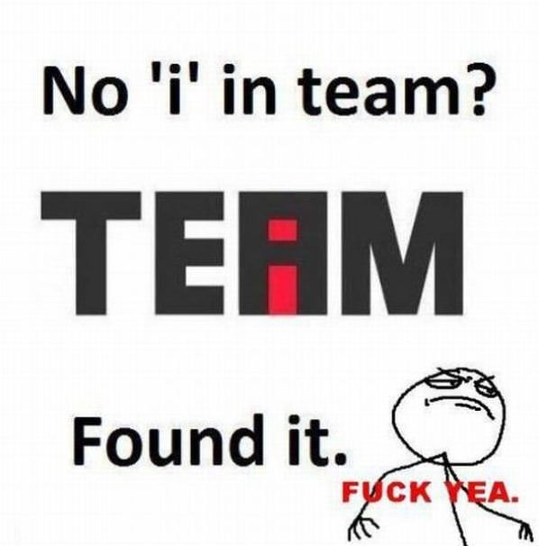 No I In Team