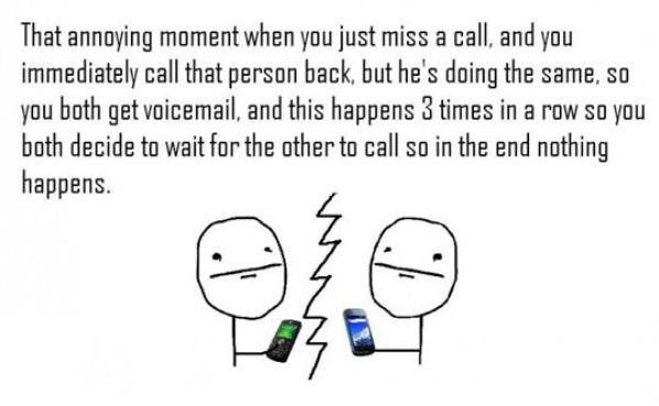 That Annoying Moment