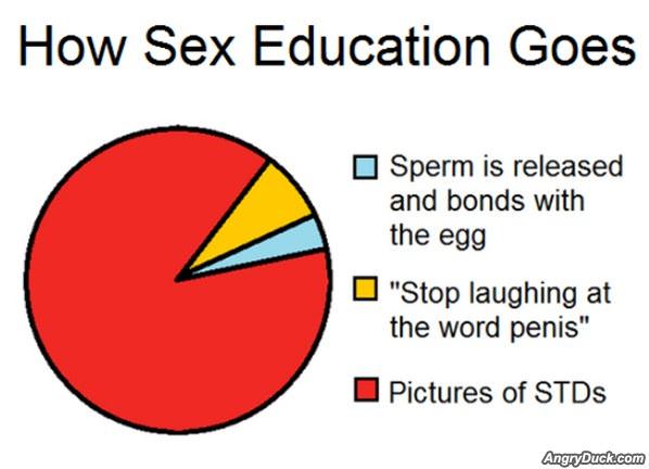 How Sex Ed Class Goes