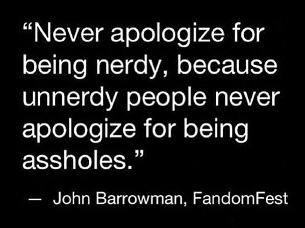 Never Apologize