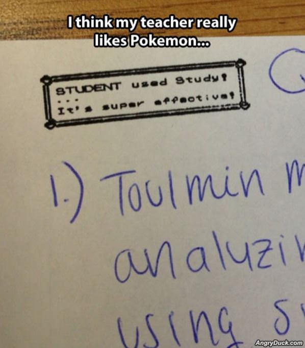 Pokemon Teacher