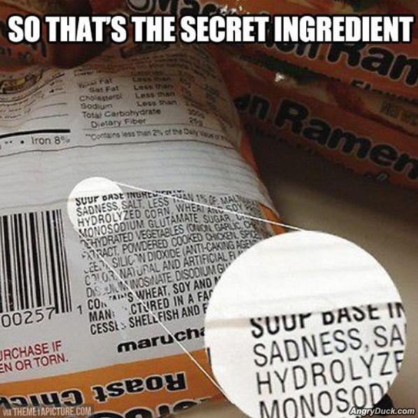 The Secret Ingredient