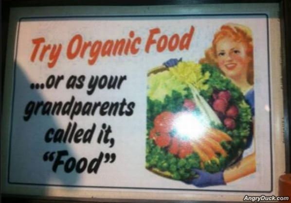 Try Organic Food