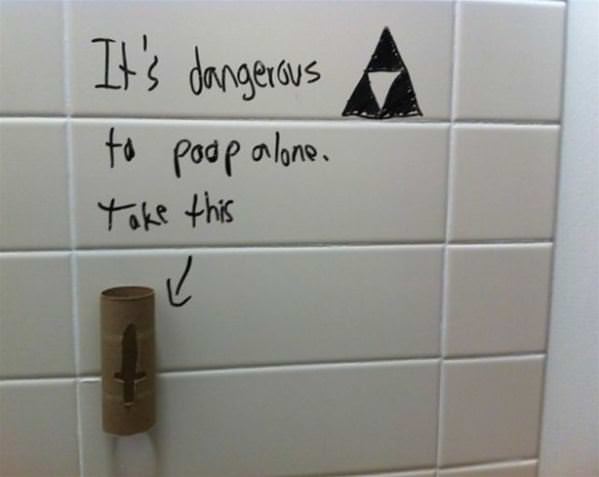 Dangerous To Poop Alone