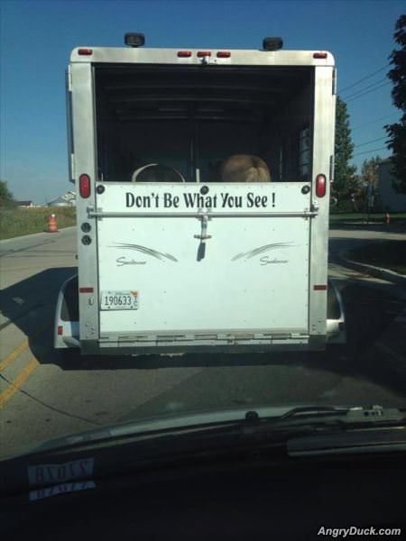 Dont Be What You See