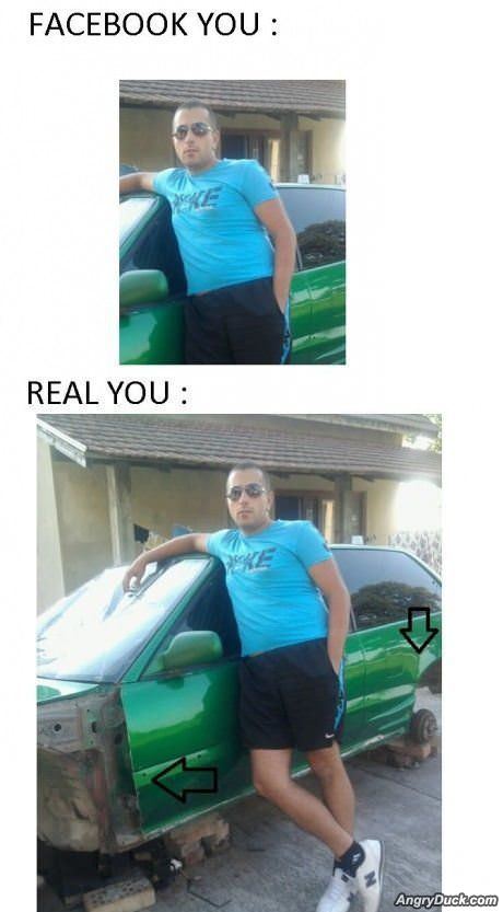 Facebook Vs Real You