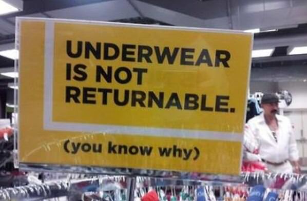 Not Returnable