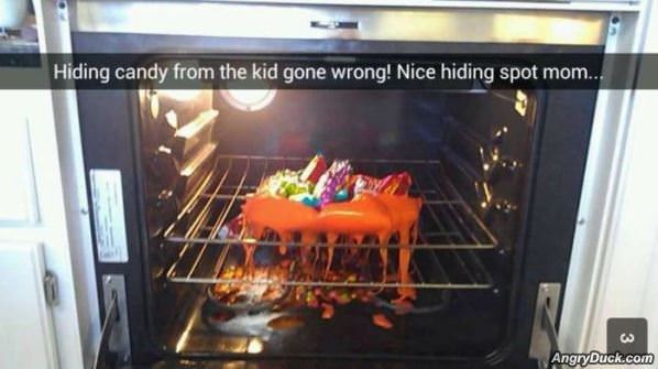 Hiding Candy Gone Wrong