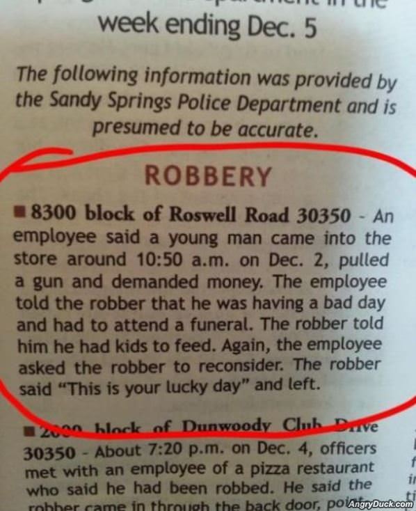 Robbery