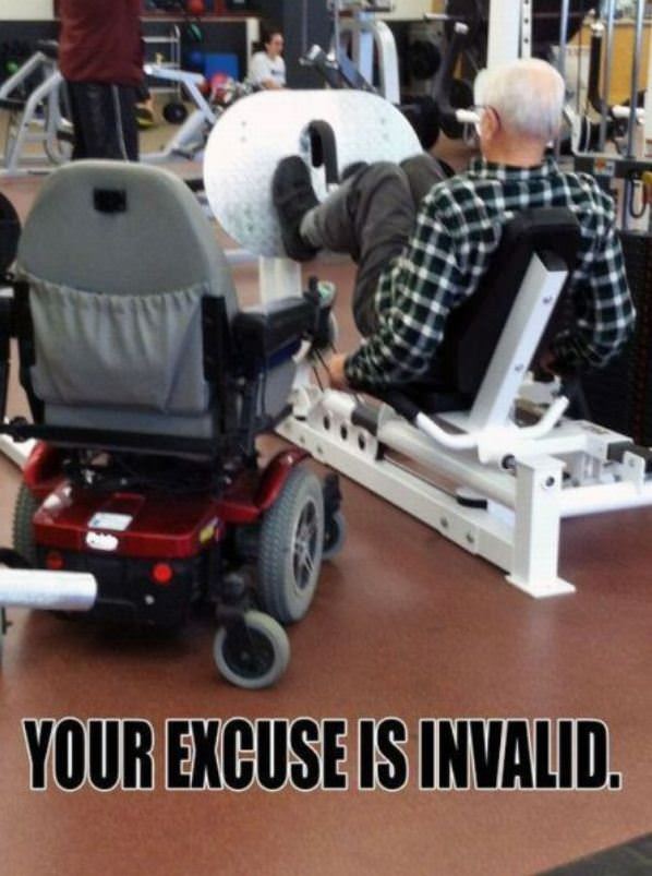 Your Excuse Is Invalid