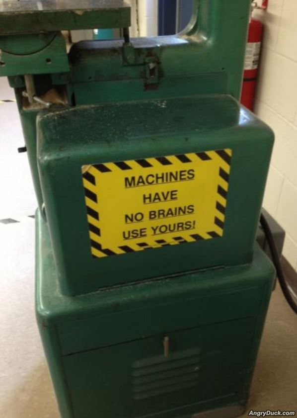 Machines Have No Brains