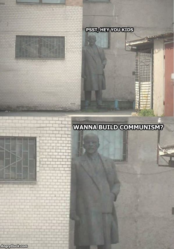 Sneaky Lenin