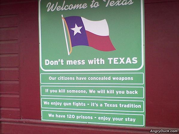 Welcome To Texas