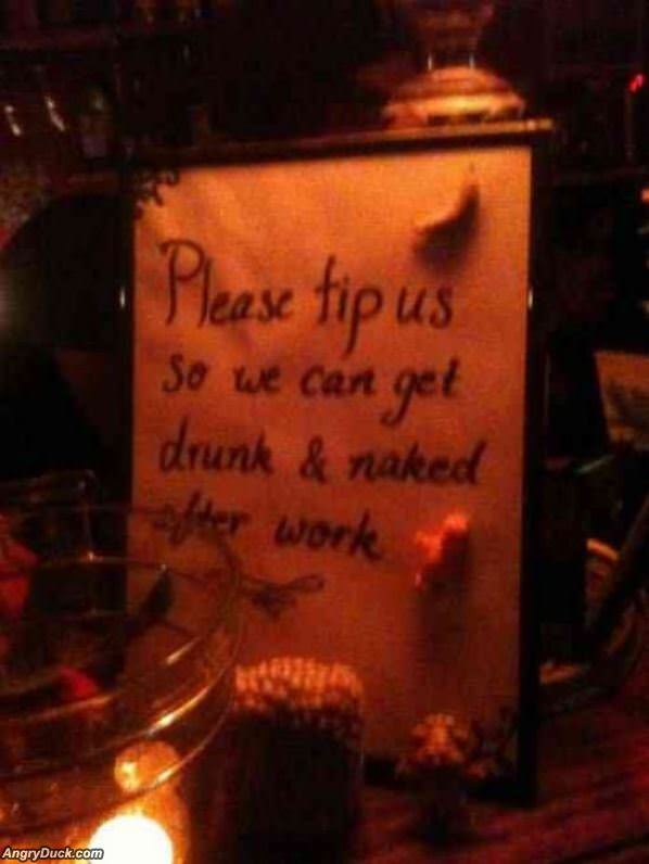 Please Tip Us