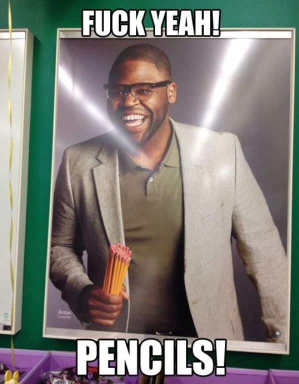 This Guy Loves Pencils