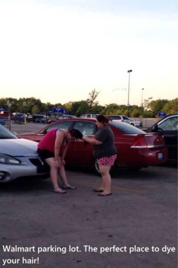 Walmart Parking Lot