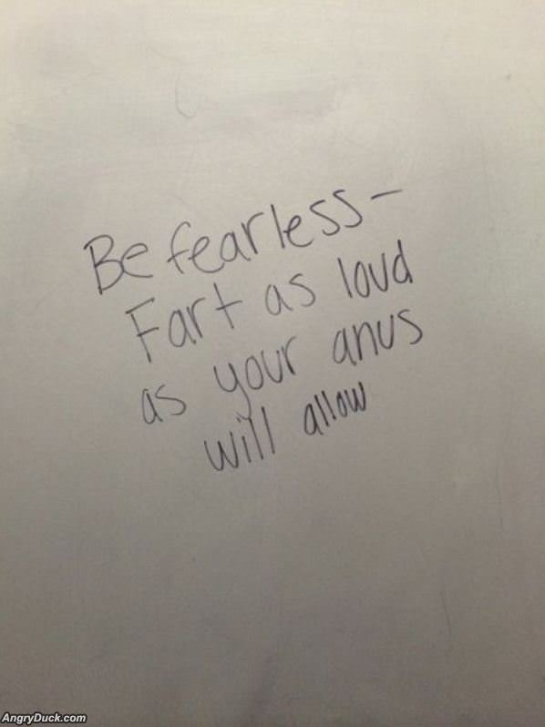 Be Fearless