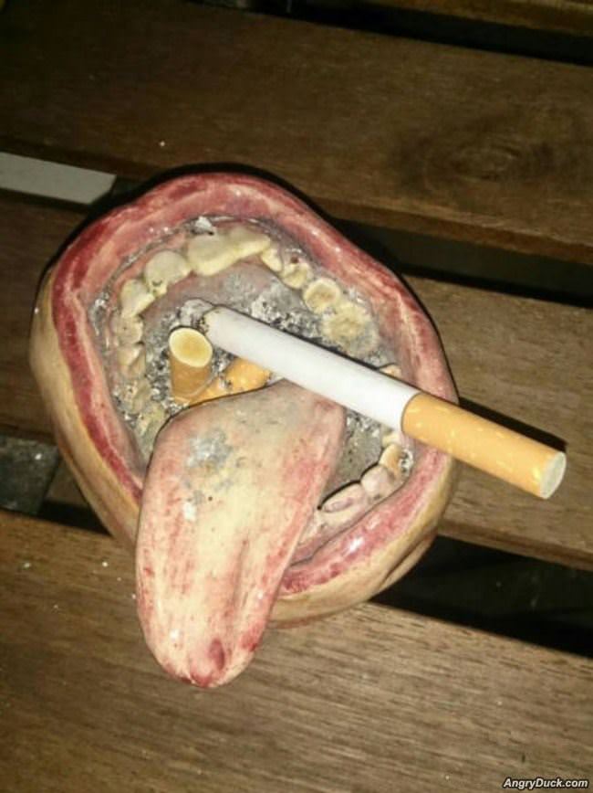 Amazing Ash Tray