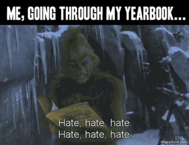 Going Through My Yearbook