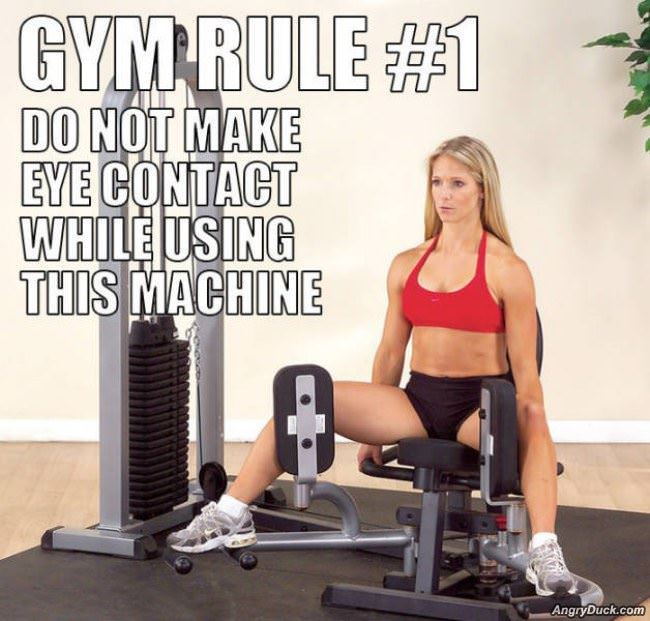 Gym Rule 1