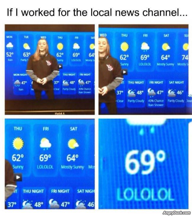 If I Worked At Local News