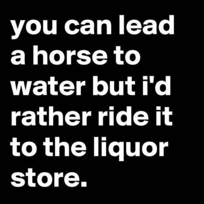 Lead A Horse To Water