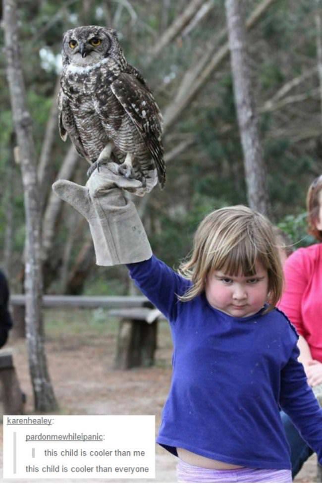 This Child Is Cooler Than Me