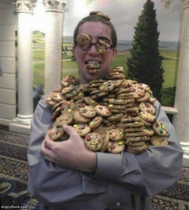 This Dude Loves Cookies