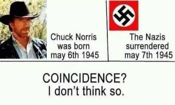 Chuck Norris Born